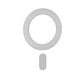 Celly MAGCADAPTERWH accessorio per smartphone e telefoni cellulari Anello magnetico