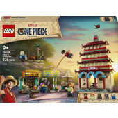 LEGO ONE PIECE 75638 Battaglia ad Arlong Park, Giocattolo con 5 Minifigure e una Pagoda che Crolla - Regalo per Bambini 9+