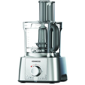 Kenwood MultiPro Express - Robot da cucina, Lama per tagliare in acciaio inox, 3L, 1000W, Silver (FDP65.590SI)