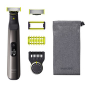 Philips OneBlade Pro 360 OneBlade Pro360 Face & Body Rasoio, Regolabarba e Rifinitore con Pettine di Precisione Regolabile 14 Lunghezze QP6551/15
