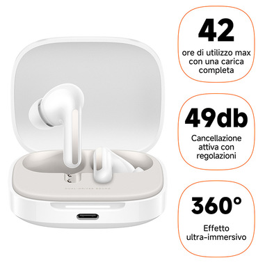 Xiaomi Redmi Buds 6- Cloud White