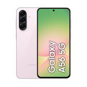 Samsung Galaxy A56 5G, Smartphone con Funzioni intelligenti, Display Super AMOLED 6.7”, 8GB RAM, 128GB, Camera 50MP, Batteria 5.000 mAh, IP67, Awesome Pink