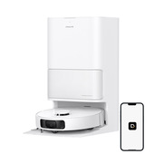 Dreame D20VIU Ultra White Versione Italiana – Robot aspirapolvere e lavapavimenti con auto-pulizia e auto-svuotamento, aspirazione 13.000 Pa e autonomia fino a 100 giorni senza manutenzione