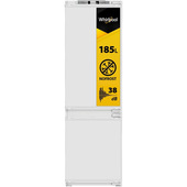 Whirlpool WHKN 3253 B4E Frigorifero combinato a incasso, Total No Frost ventilato, 55 cm, Classe E, Bianco, 38 db, h 178cm