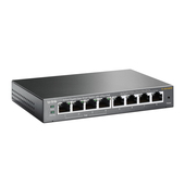 TP-LINK TL-SG108PE switch di rete Non gestito Gigabit Ethernet (10/100/1000) Supporto Power over Ethernet (PoE)