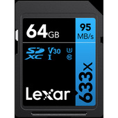 Lexar Professional 633x SDXC UHS-I Cards 64 GB Classe 10