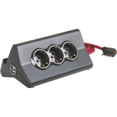 bticino S3713GBU prolunghe e multiple 2 m 3 presa(e) AC Interno Grigio