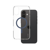 PanzerGlass CARE by ® Flagship Cover Trasparente Urban Combat con MagSafe Blu iPhone 16 Plus