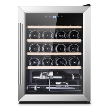 Electroline EWC20S1 cantina vino Cantinetta vino con compressore Libera installazione Acciaio inox 20 bottiglia/bottiglie