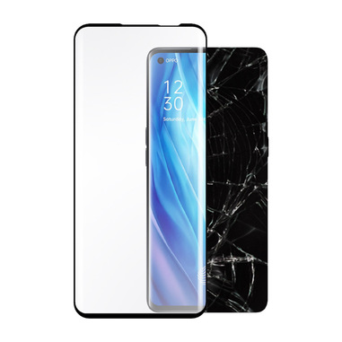 Area Ultra tempered Glass per Oppo Reno 4 Pro / Pro 5G con copertura totale tono su tono