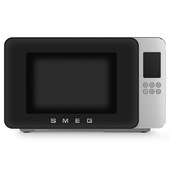 Smeg MOC01BLMEU forno a microonde Nero Microonde con grill Superficie piana 29 L 1450 W