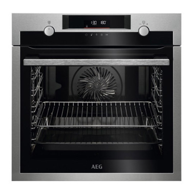AEG BPE535260M 71 L 3000 W Nero, Acciaio satinato