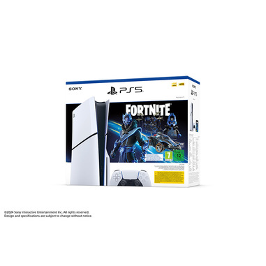 Sony Playstation 5 Slim Fortnite 1 TB Wi-Fi Nero, Bianco