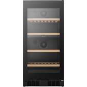 Hisense 20012962 cantina vino Libera installazione Nero 108 bottiglia/bottiglie