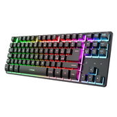 Trust GXT 831 tastiera Gaming Wireless a RF + USB AZERTY Italiano Nero