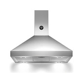 Bertazzoni La Germania K90AMHXA/19 cappa aspirante Cappa aspirante a parete Acciaio inossidabile 800 m³/h A