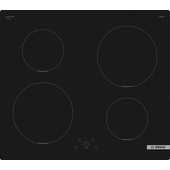 Bosch Serie 4 PIE611BB5J piano cottura Nero Da incasso 60 cm Piano cottura a induzione 4 Fornello(i)