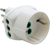 FME 87210 adattatore per presa di corrente Tipo L (IT) Universale Bianco