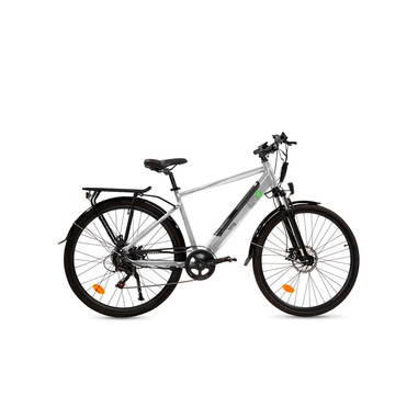 EMG King - telaio in alluminio 19", ruota 28", freno a disco a/p, sospensioni anteriori, cambio Shimano, batteria 36V 13ah