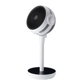 Electroline AC0831KL stufetta elettrica Interno Nero, Bianco 1800 W Riscaldatore ambiente elettrico con ventilatore