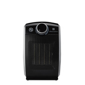 Electroline CFHE206N5 stufetta elettrica Interno Nero 1800 W Riscaldatore ambiente elettrico con ventilatore