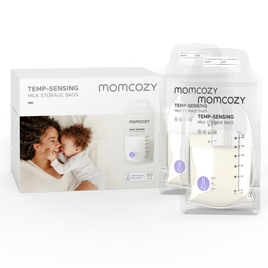 Momcozy MS002-NA00NB accessorio per l'allattamento al seno 50 pz Sacchetto di conservazione per latte materno