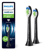 Philips Sonicare HX6062/88 2x Testine nere per spazzolino sonico