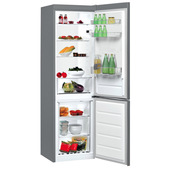 Indesit LI8 SN2E X Libera installazione 328 L E Argento