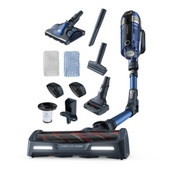 Rowenta X-Force RH9890 Aspirapolvere a bastone 2 in 1 Batteria Secco Ciclonico 0,9 L Blu, Grigio