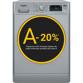 Whirlpool Lavatrice a libera installazione - FFB 108 SILVER IT Made in Italy