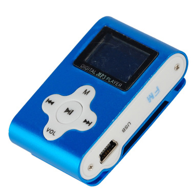 Xtreme Lettore MP3 + TF Card 4GB + FM Blu