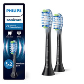 Philips Sonicare HX9042/88 2x testine nere per spazzolino sonico