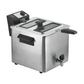 RGV FRY TYPE 8/N Friggitrice 8 L Singolo Nero, Acciaio inossidabile 3000 W