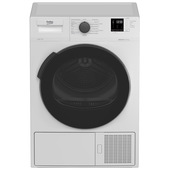 Beko UD832RS: Asciugatrice Slim, 8 kg, a Pompa di Calore
