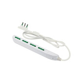 FANTON 47404 prolunghe e multiple 1,5 m 4 presa(e) AC Interno Bianco