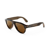 Meta Ray-Ban Aviator (Gen 3), Havana, Lenti marroni