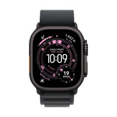 Apple Alpine Loop nero (49 mm) - Small - Titanio nero