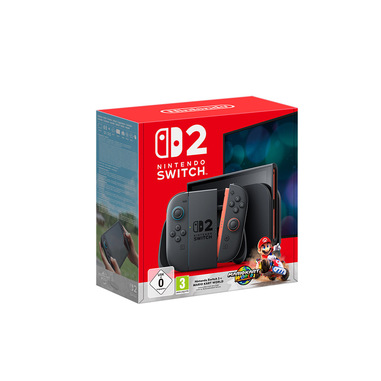 Nintendo Switch 2 + Mario Kart World console da gioco portatile 20,1 cm (7.9") 256 GB Touch screen Wi-Fi Nero