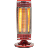 Electroline CHE125RO stufetta elettrica Interno Rosso 1200 W