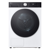 LG RNX5009TKC Asciugatrice Intelligente AI Dry 9 kg Classe B Bianco/Nero