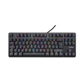 IOPLEE 319BTR Tastiera meccanica Gaming USB QWERTY Italiano Nera