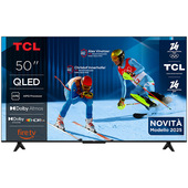 TCL T6C Serie Smart TV QLED 4K 50" 50T6C, Dolby Vision & Atmos, HDR10+, Fire TV