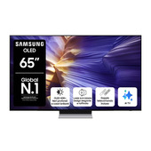 Samsung OLED AI TV 65" QE65S90FATXZT 4K, Processore NQ4 AI Gen3, 4K AI Upscaling Pro, Schermo antiriflesso, OLED HDR, Dolby Atmos & OTS Lite, Laser Slim Design, Vision AI Smart TV, 2025