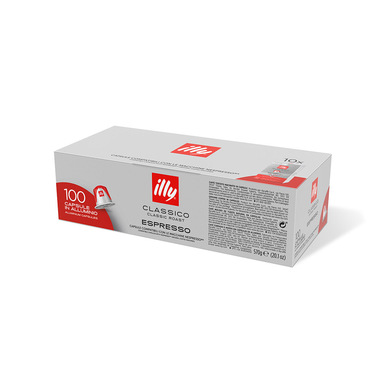 Illy 100 caffè in Capsule compatibili Nespresso® Tostato ESPRESSO CLASSICO