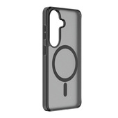 Cellularline FROSTY MAG - Galaxy S26 Cover semi-trasparente con finitura opaca e bordi colorati, compatibile con l’ecosistema Qi2 e accessori magnetici per smartphone Samsung.