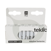 IOPLEE  AAA LR03 confezione 20 Pile ministilo Alkaline