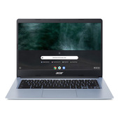 Acer Chromebook CB314-1HT-C5EG Intel® Celeron® N4120 35,6 cm (14") Touch screen Full HD 4 GB DDR4-SDRAM 128 GB eMMC Wi-Fi 5 (802.11ac) ChromeOS Italiano Argento