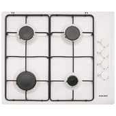 Glem Gas GTL64WH piano cottura Bianco Da incasso 60 cm 4 Fornello(i)