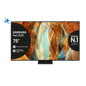 Samsung Neo QLED AI TV 75" QE75QN70FAUXZT 4K Mini LED, Processore NQ4 AI Gen2, 4K AI Upscaling, Motion Xcelerator 144Hz, Neo Quantum HDR, OTS Lite, AirSlim Design, Vision AI Smart TV, 2025