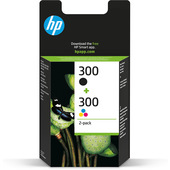 HP Confezione da 2 cartucce originali di inchiostro nero/tricromia 300